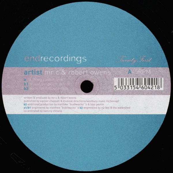 Mr. C & Robert Owens - A Thing Called Love | End Recordings (END 021) - main Mr. C & Robert Owens - A Thing Called Love | End Recordings (END 021) - main