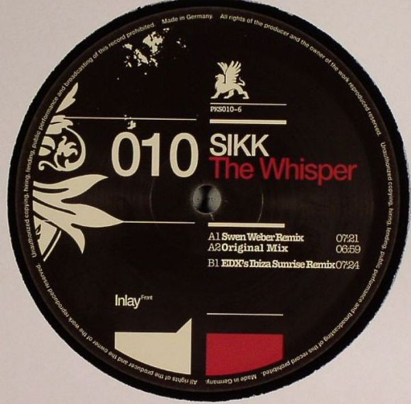 Sikk - The Whisper | PinkStar Records (PKS010-6) - main Sikk - The Whisper | PinkStar Records (PKS010-6) - main