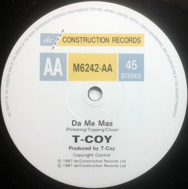 T-Coy - I Like To Listen / Catalonia / Da Me Mas | Deconstruction (M6242) - 2