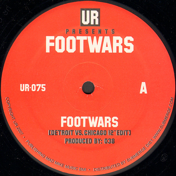 UR - Footwars | Underground Resistance (UR-075) - main UR - Footwars | Underground Resistance (UR-075) - main