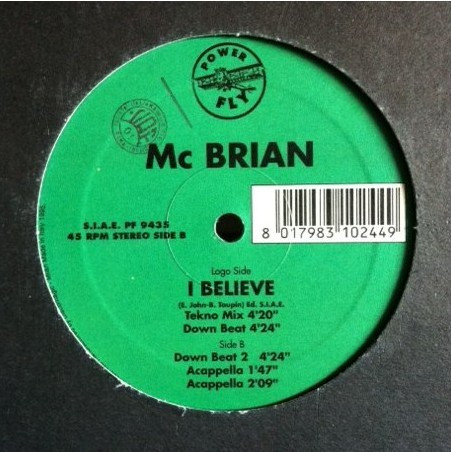 Mc Brian - I Believe | Power Fly (PF 9435)