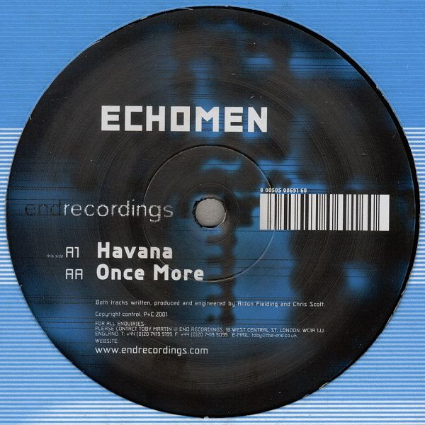 Echomen - Havana / Once More | End Recordings (END 040)