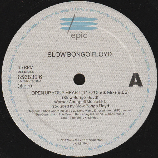 Slow Bongo Floyd - Open Up Your Heart | Epic (656839 6) - 3 Slow Bongo Floyd - Open Up Your Heart | Epic (656839 6) - 3