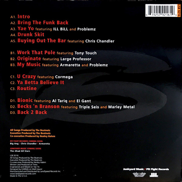The Beatnuts - The Originators | Landspeed Records (LSR 9216) - 2 The Beatnuts - The Originators | Landspeed Records (LSR 9216) - 2