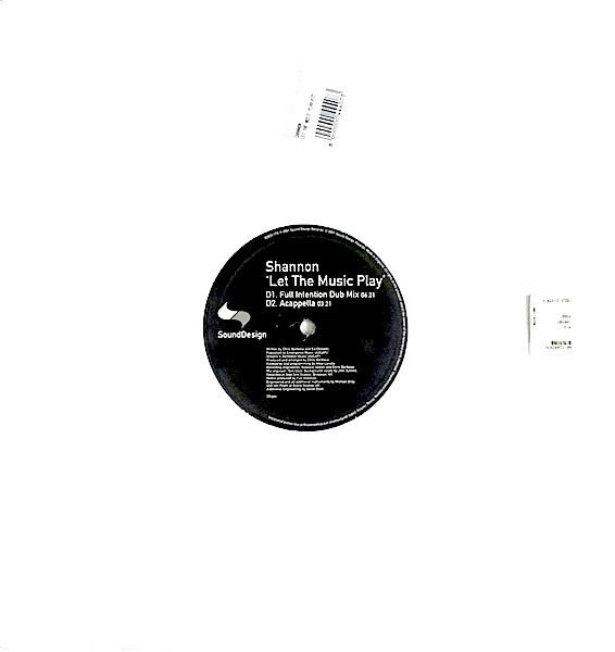 Shannon - Let The Music Play | Sound Design (SDES 11TX) - 3