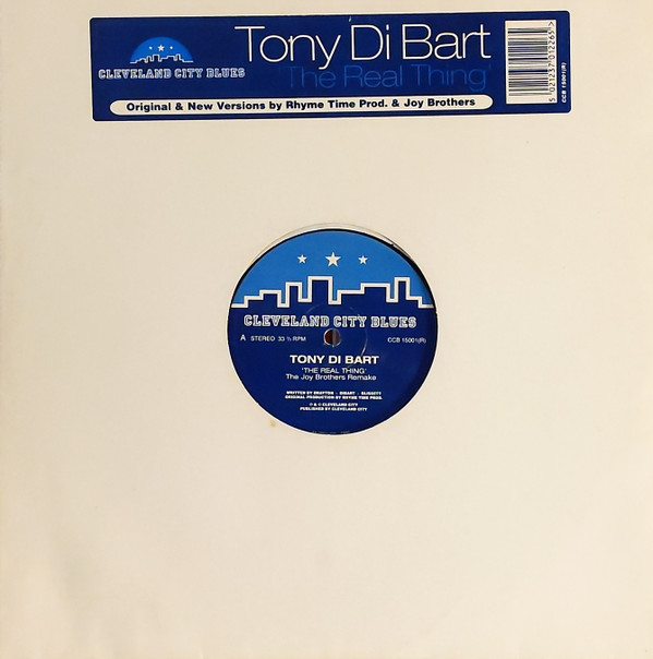Tony Di Bart - The Real Thing | Cleveland City Blues (CCB 15001(R)) - main Tony Di Bart - The Real Thing | Cleveland City Blues (CCB 15001(R)) - main