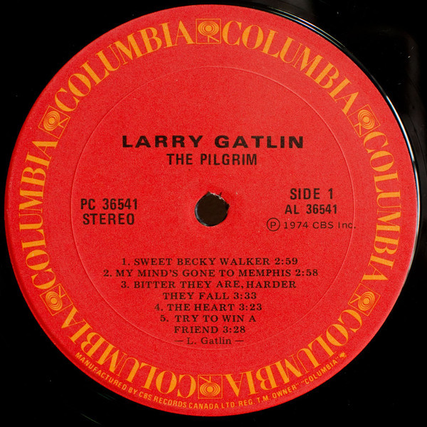 Larry Gatlin - The Pilgrim | Columbia (PC 36541) - 2 Larry Gatlin - The Pilgrim | Columbia (PC 36541) - 2