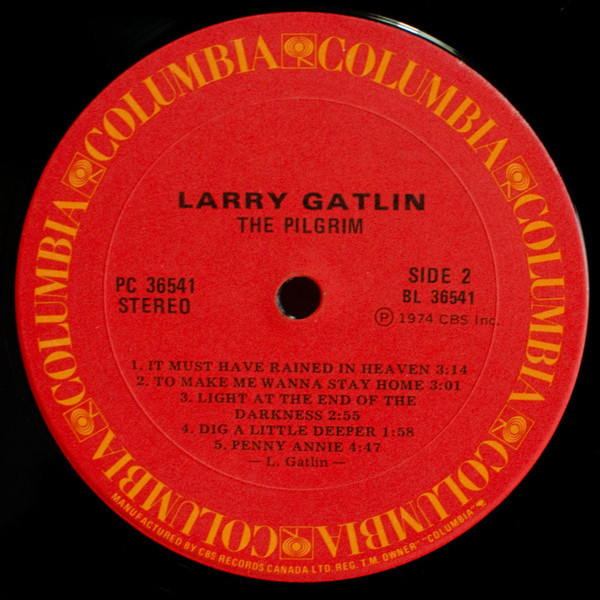 Larry Gatlin - The Pilgrim | Columbia (PC 36541) - 3 Larry Gatlin - The Pilgrim | Columbia (PC 36541) - 3