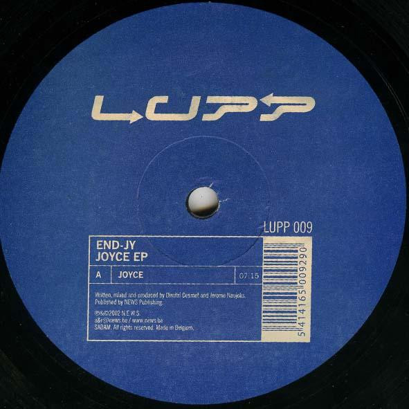 End-Jy - Joyce EP | Lupp (LUPP 009) - 2