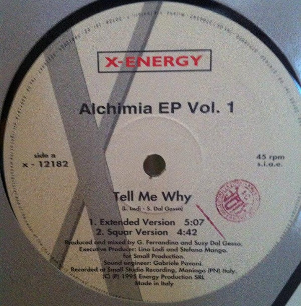 Alchimia - EP Vol. 1 | X-Energy Records (X-12182) - main