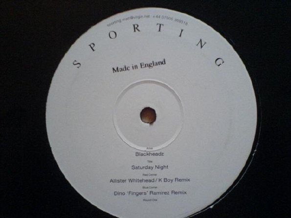 Blackheadz - Saturday Night | Sporting Records (ROUND-1) - main Blackheadz - Saturday Night | Sporting Records (ROUND-1) - main