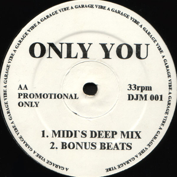 Marky Be & DJ Midi - Only You (Remixed) | Not On Label (DJ Midi Self-released) (DJM 001) - 2