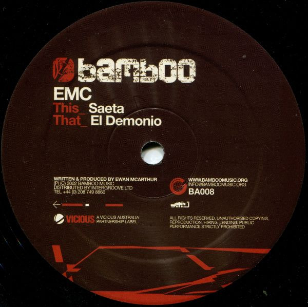 EMC - Saeta El Demonio | Bamboo Music (BA008) - 2