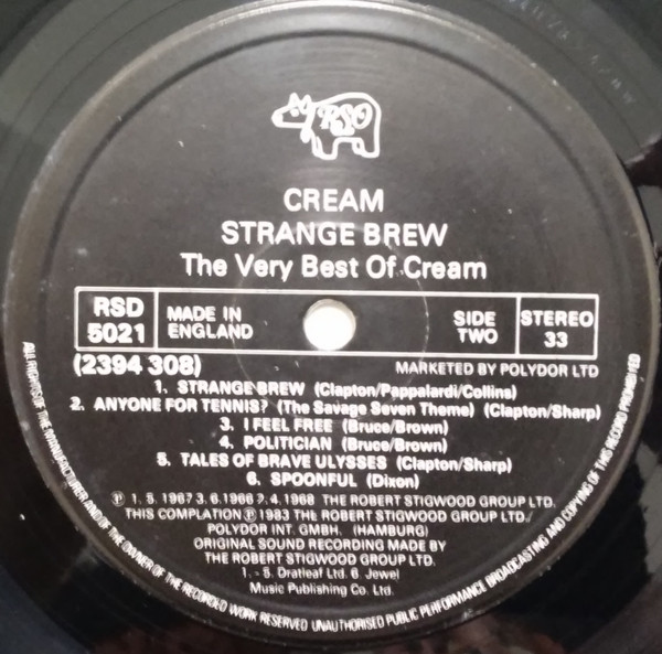 Strange Brew - The Very Best Of Cream