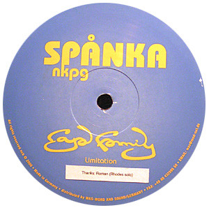 Royal Family - Limitation | Spånka Records (TDDV006)