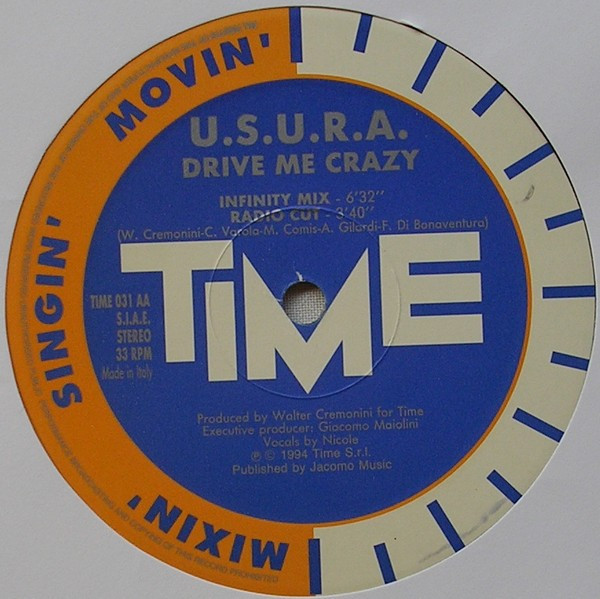 U.S.U.R.A. - Drive Me Crazy | TIME (TIME 031) - 4