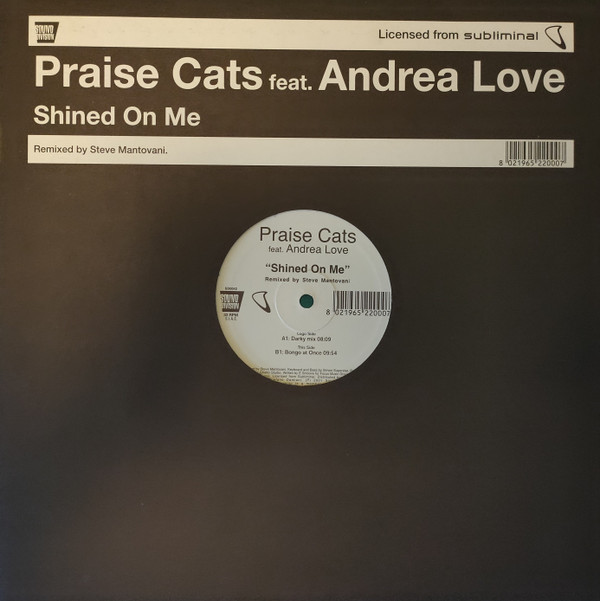 Praise Cats Feat. Andrea Love - Shined On Me | Sound Division (SD0042) - main Praise Cats Feat. Andrea Love - Shined On Me | Sound Division (SD0042) - main