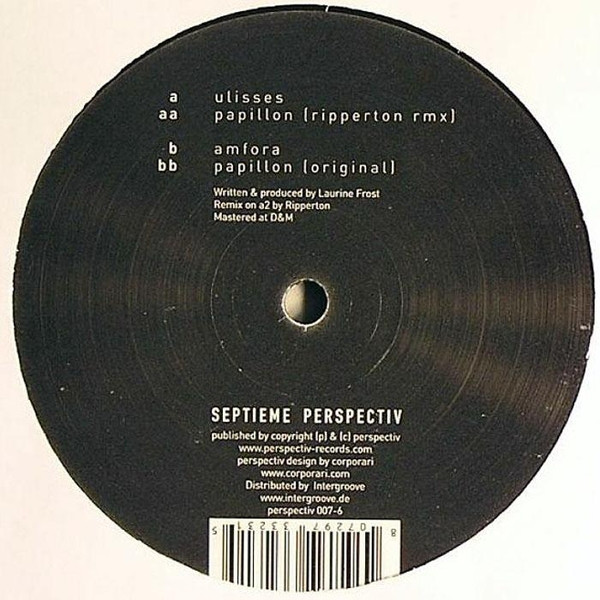 Laurine Frost - Ghosts EP | Perspectiv (perspectiv 007-6) - 2 Laurine Frost - Ghosts EP | Perspectiv (perspectiv 007-6) - 2