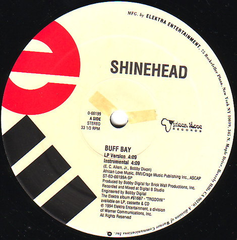 Shinehead - Buff Bay / Reprimand | Elektra (0-66199)
