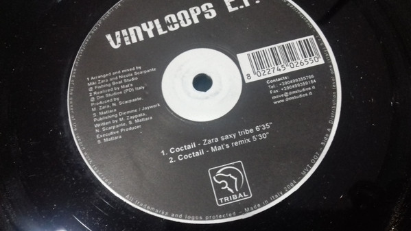 Vinyloops E.P. - Coctail / Africa | Move Tribal (MVT 007) - main Vinyloops E.P. - Coctail / Africa | Move Tribal (MVT 007) - main