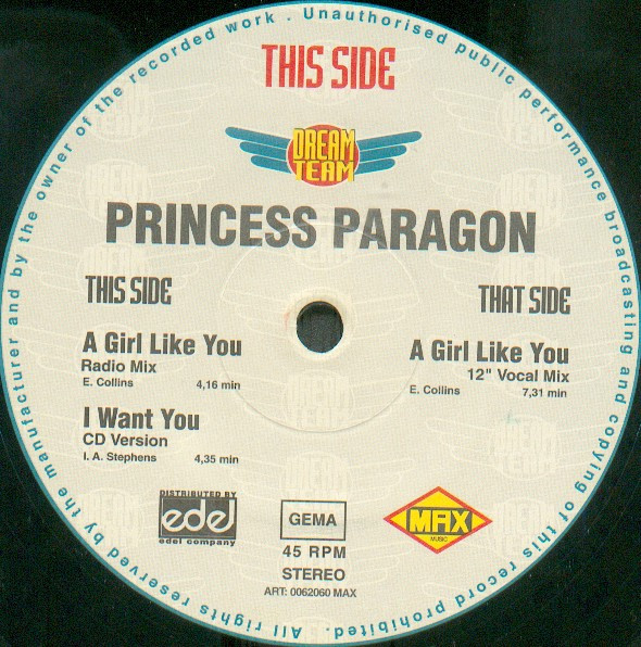 Princess Paragon - A Girl Like You | Dream Team (0062060 MAX) - main Princess Paragon - A Girl Like You | Dream Team (0062060 MAX) - main