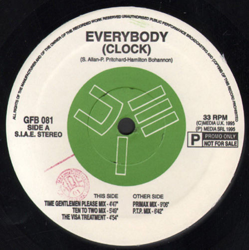 Clock - Everybody | GFB Records (GFB 081)