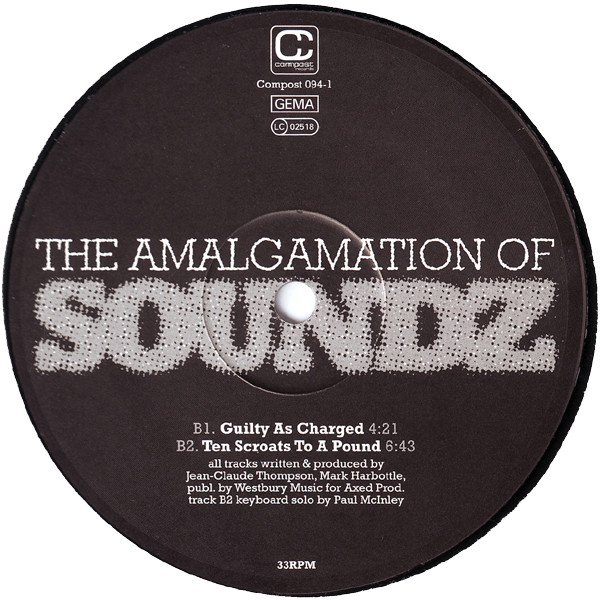 The Amalgamation Of Soundz - Alone | Compost Records (COMPOST 094-1) - 4