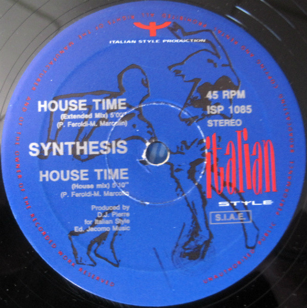 Synthesis - House Time | Italian Style Production (ISP 1085) - 3