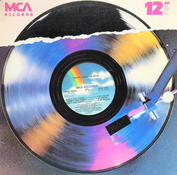 Heavy D And The Boyz - Don't You Know / Moneyearnin' Mount Vernon | MCA Records (MCA-23823) - 3