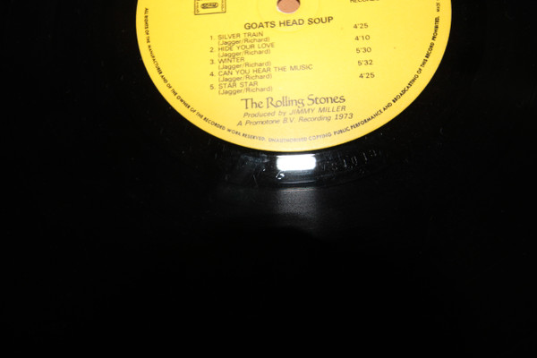 The Rolling Stones - Goats Head Soup | Rolling Stones Records (COC 59101) - 6 The Rolling Stones - Goats Head Soup | Rolling Stones Records (COC 59101) - 6