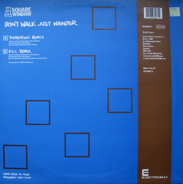 Square Window - Don't Walk Just Wander | Electric M.E.L.T. (ELM 8007) - 2 Square Window - Don't Walk Just Wander | Electric M.E.L.T. (ELM 8007) - 2