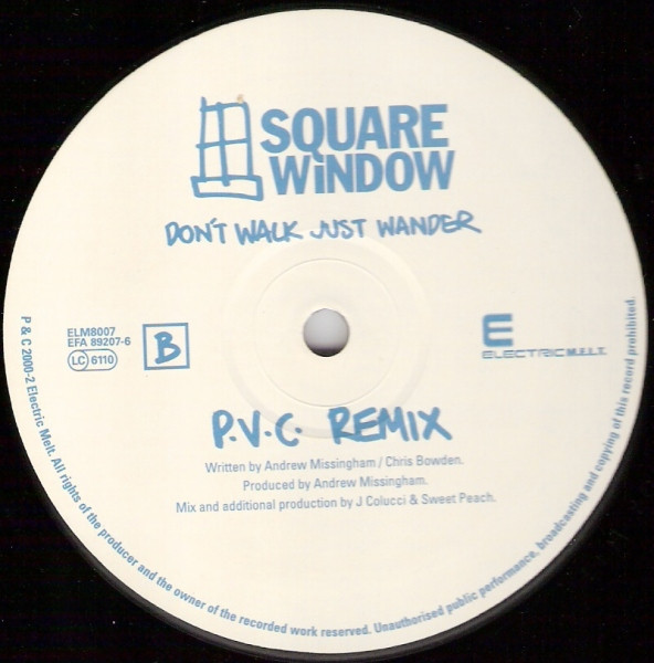 Square Window - Don't Walk Just Wander | Electric M.E.L.T. (ELM 8007) - 4 Square Window - Don't Walk Just Wander | Electric M.E.L.T. (ELM 8007) - 4