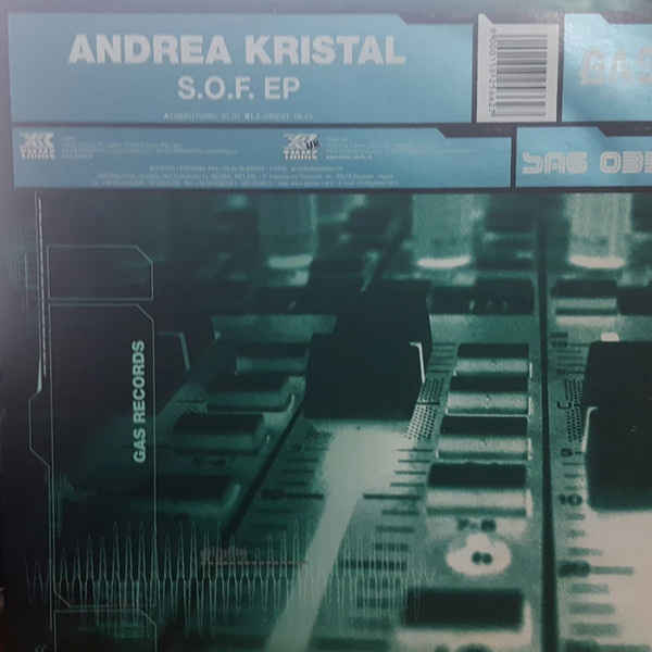 Andrea Kristal - S.O.F. EP | GAS Records (SAG 033)