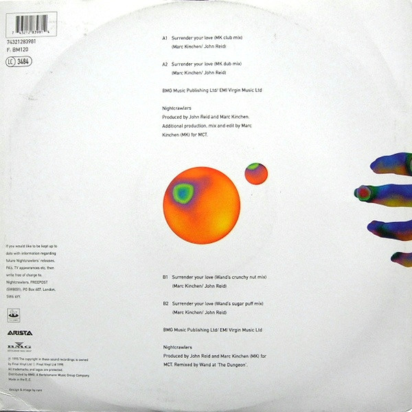 Nightcrawlers Featuring John Reid - Surrender Your Love | Arista (74321283981) - 2 Nightcrawlers Featuring John Reid - Surrender Your Love | Arista (74321283981) - 2
