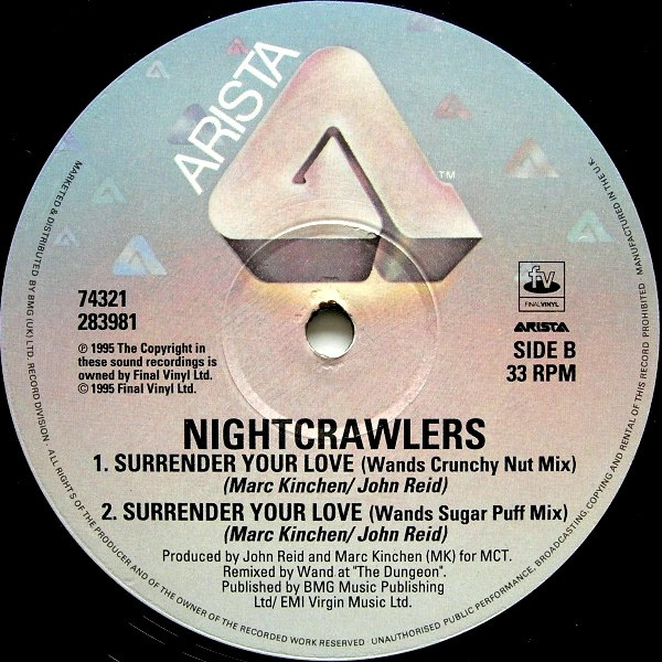 Nightcrawlers Featuring John Reid - Surrender Your Love | Arista (74321283981) - 4 Nightcrawlers Featuring John Reid - Surrender Your Love | Arista (74321283981) - 4