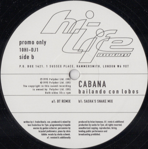 Cabana - Bailando Con Lobos | Hi Life Recordings (10HI DJ) - 3 Cabana - Bailando Con Lobos | Hi Life Recordings (10HI DJ) - 3