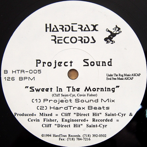 Project Sound - Sweet In The Morning | Hardtrax Records (HTR-005) - 2 Project Sound - Sweet In The Morning | Hardtrax Records (HTR-005) - 2