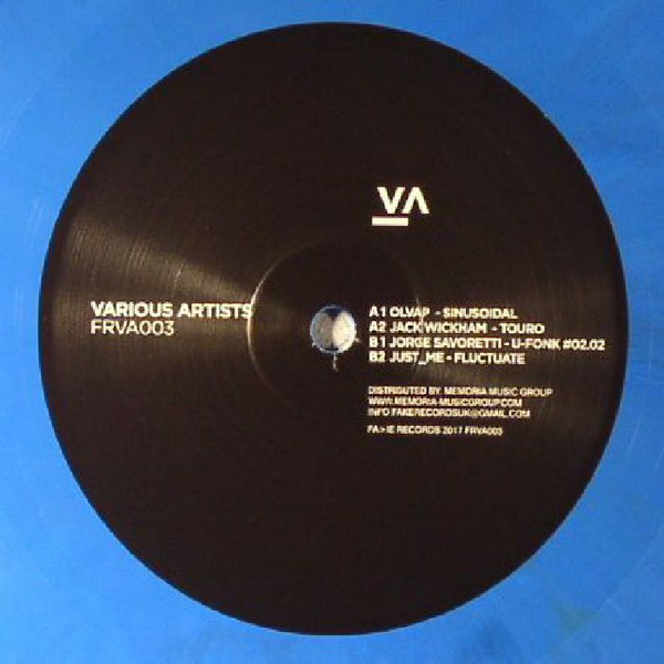 Various - FA>IE Records VA003 | Fa>Ie Records (FRVA003) - main Various - FA>IE Records VA003 | Fa>Ie Records (FRVA003) - main