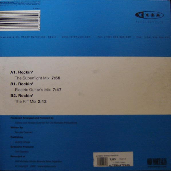 DJ Dero - Buenos Aires EP | Electropolis (VLMX 970-3) - 2 DJ Dero - Buenos Aires EP | Electropolis (VLMX 970-3) - 2