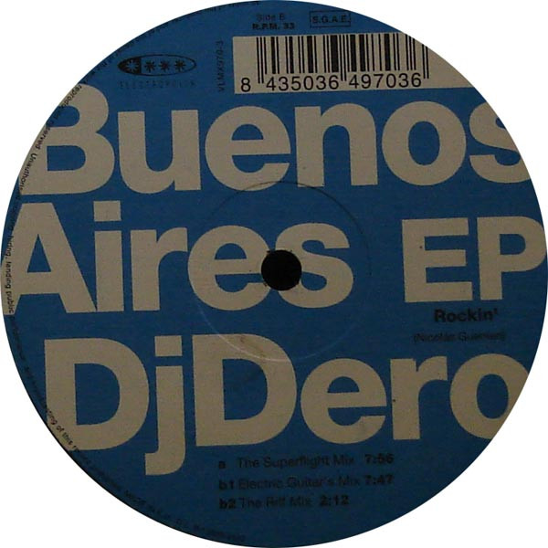 DJ Dero - Buenos Aires EP | Electropolis (VLMX 970-3) - 4 DJ Dero - Buenos Aires EP | Electropolis (VLMX 970-3) - 4