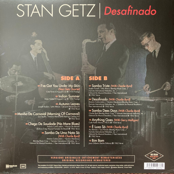 Stan Getz - Desafinado | Wagram Music (3344376) - 2