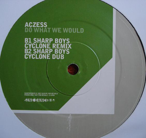 Aczess - Do What We Would | Sine Dance (SAMPMS10245) - 3
