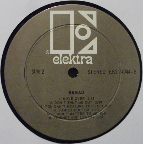 Bread - Bread | Elektra (EKS-74044) - 4 Bread - Bread | Elektra (EKS-74044) - 4