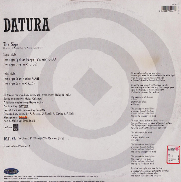 Datura - The Sign | TIME (TIME 087) - 2 Datura - The Sign | TIME (TIME 087) - 2