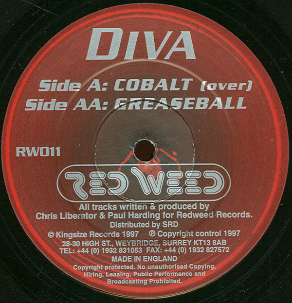 Diva - Cobalt / Greaseball | Red Weed (RW011)