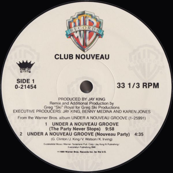 Club Nouveau - Under A Nouveau Groove | Warner Bros. Records (0-21454) - 2 Club Nouveau - Under A Nouveau Groove | Warner Bros. Records (0-21454) - 2