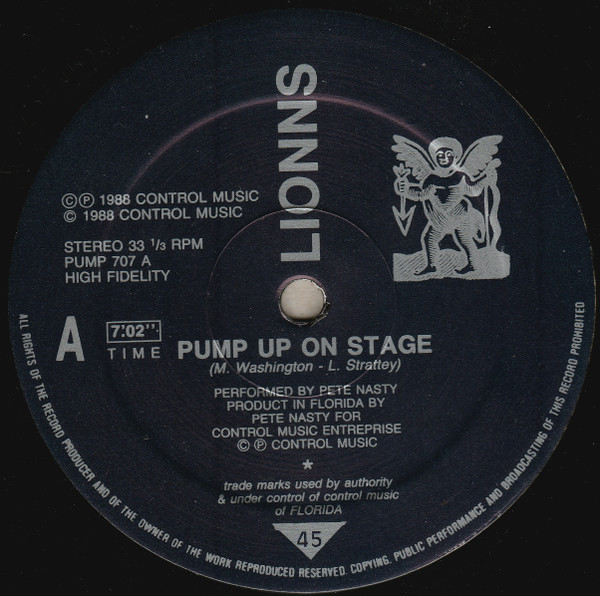 Lionns - Pump Up On Stage | Not On Label (PUMP 707)