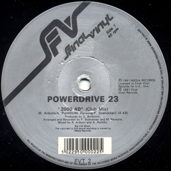 Powerdrive 23 - 2000AD | Final Vinyl (FVT 2) - 2 Powerdrive 23 - 2000AD | Final Vinyl (FVT 2) - 2
