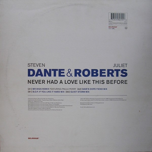 Steven Dante & Juliet Roberts - Never Had A Love Like This Before | Delirious (DELIX 1) - 2 Steven Dante & Juliet Roberts - Never Had A Love Like This Before | Delirious (DELIX 1) - 2