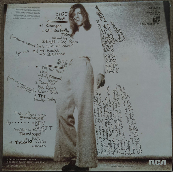 Hunky Dory